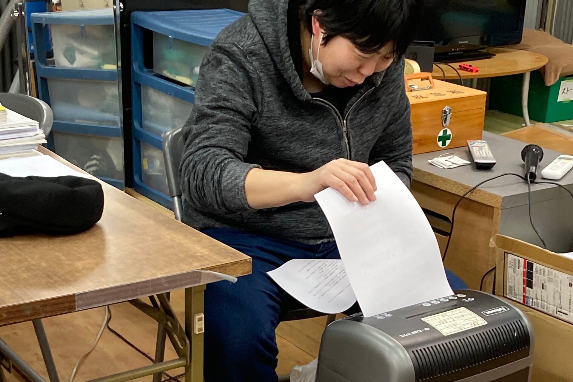 書類整理
